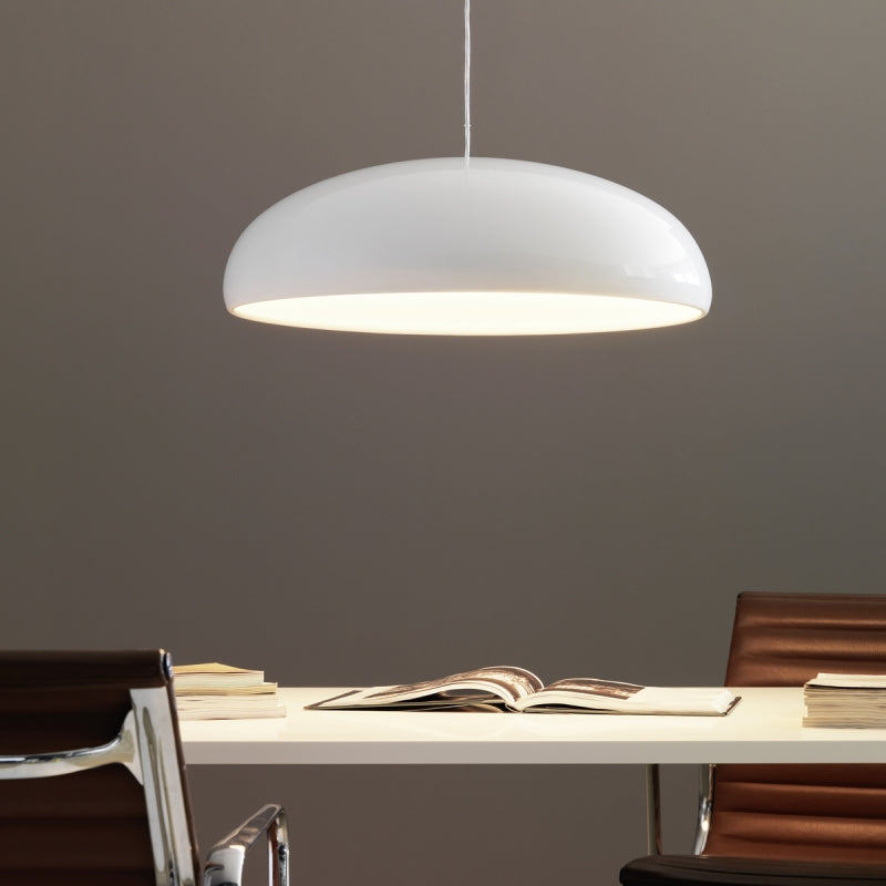 Metal Pendant Light with Acrylic Shade