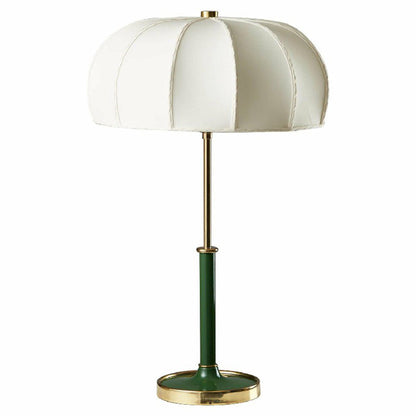 Mid-Century Fabric Shade Table Lamp