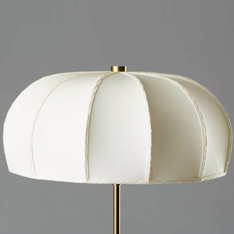 Mid-Century Fabric Shade Table Lamp