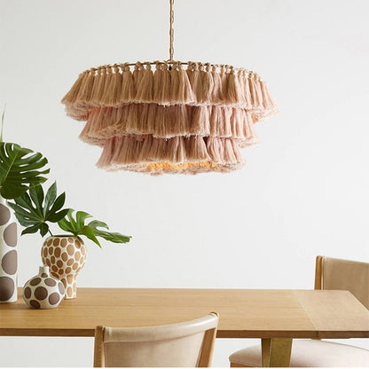 Handmade Woven Rope Pendant Shade