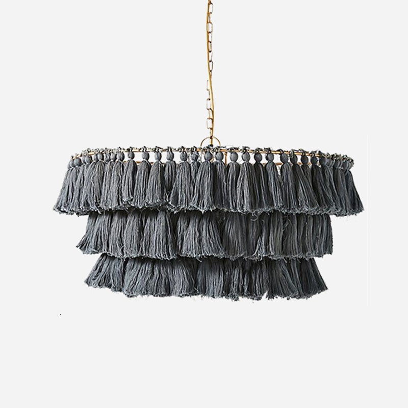 Handmade Woven Rope Pendant Shade