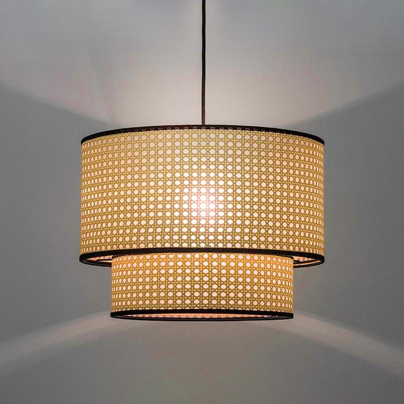 Handmade Rattan Hanging Light Shade