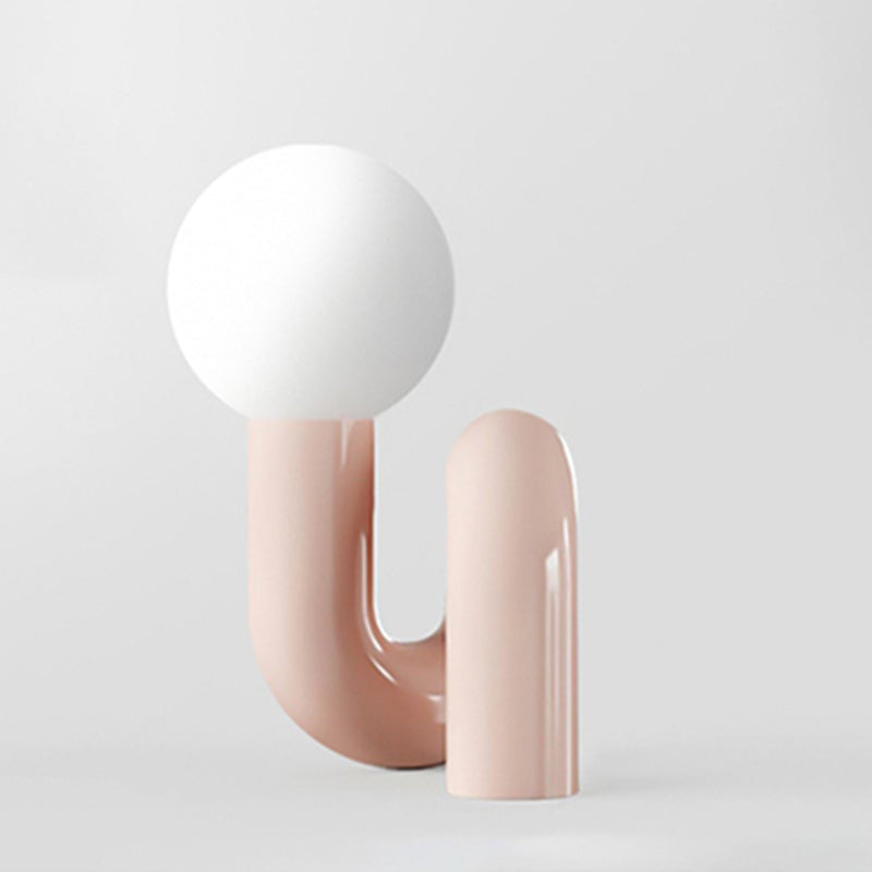 Nordic Resin Nightstand Table Lamp