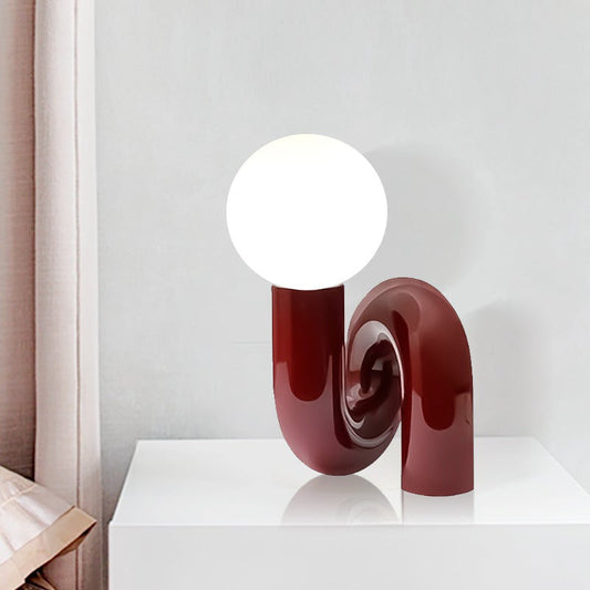 Nordic Resin Nightstand Table Lamp