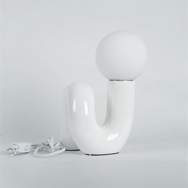 Nordic Resin Nightstand Table Lamp