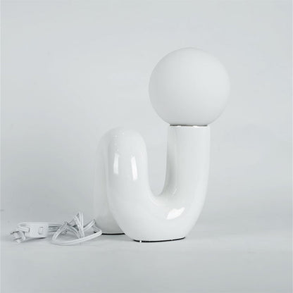 Nordic Resin Nightstand Table Lamp