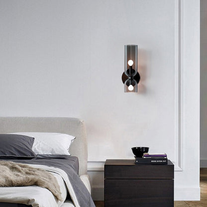 Glass Cylinder Wall Lamp
