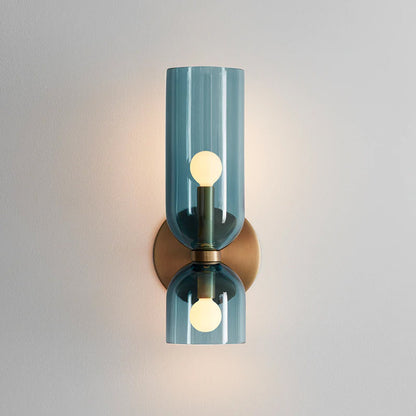 Glass Cylinder Wall Lamp