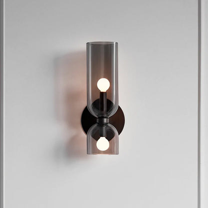 Glass Cylinder Wall Lamp