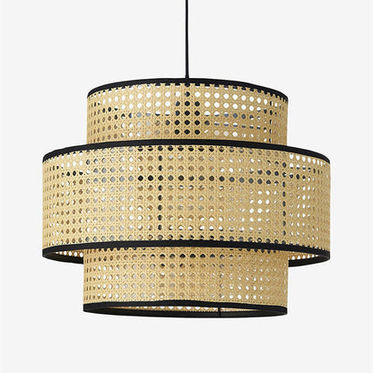 Creative Rattan Weaving Hanging Shade