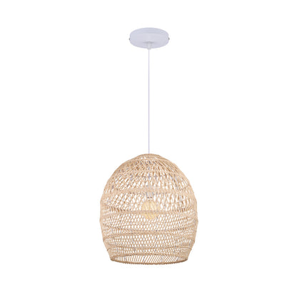 Wicker Woven Rattan Hanging Light