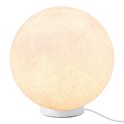 Hemp Fibre Moon Globe Pendant Light