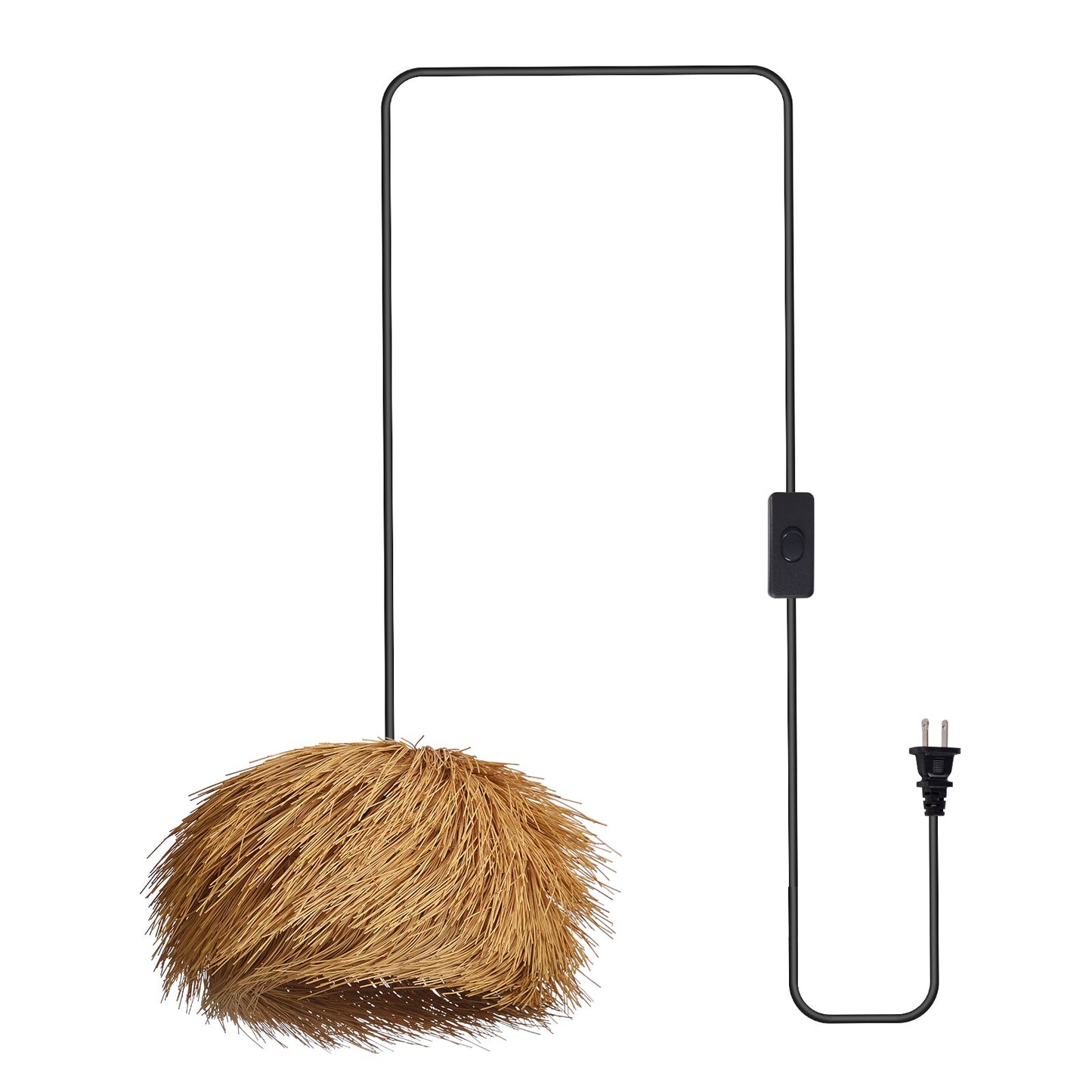 Grass Tassel Shaggy Pendant Light