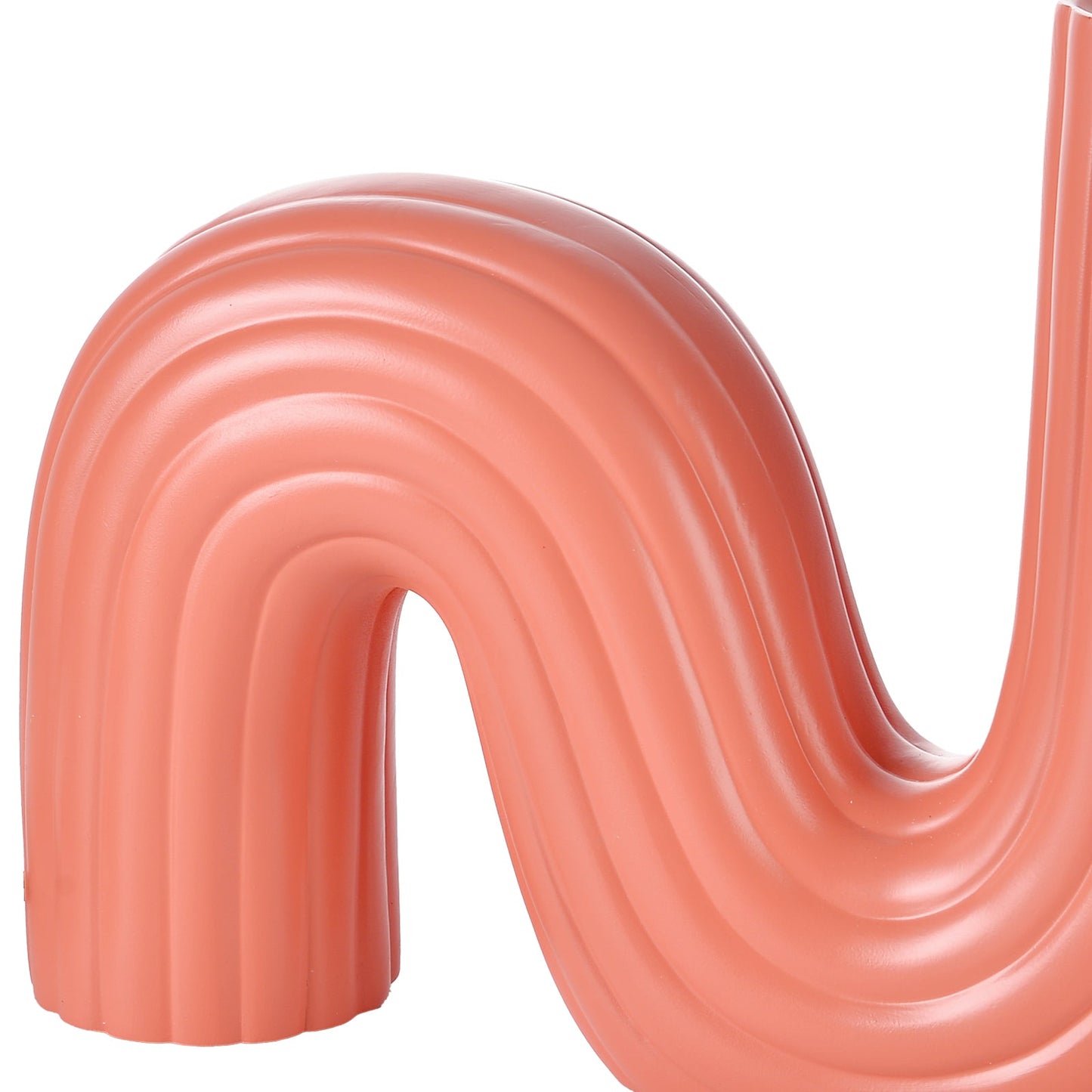 Memphis Wavy Ribbed Ceramic Table Lamp