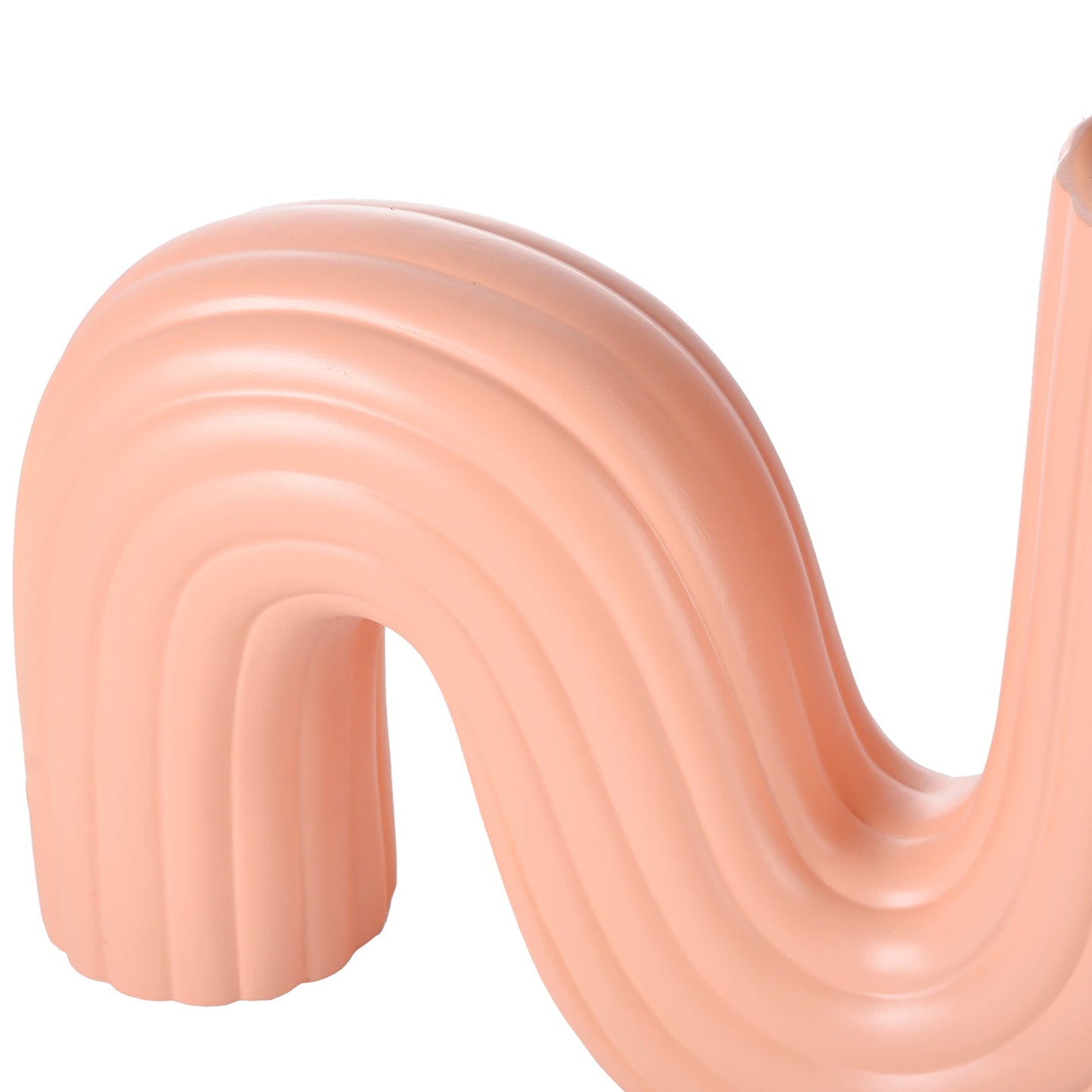 Memphis Wavy Ribbed Ceramic Table Lamp