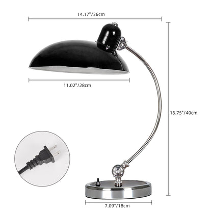 Bauhaus Gooseneck Banker's Desk Lamp