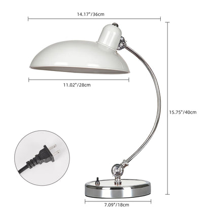 Bauhaus Gooseneck Banker's Desk Lamp