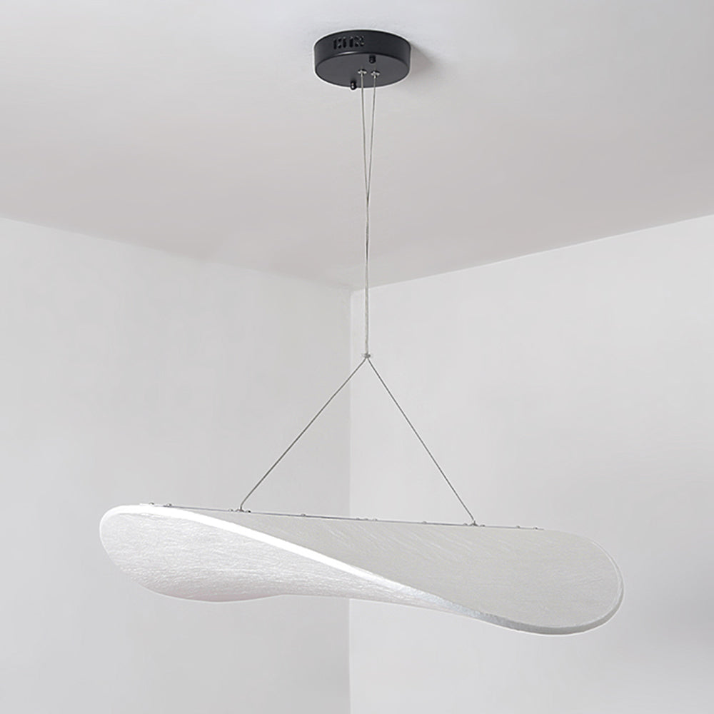 Wavy Fibre Linear Pendant Light