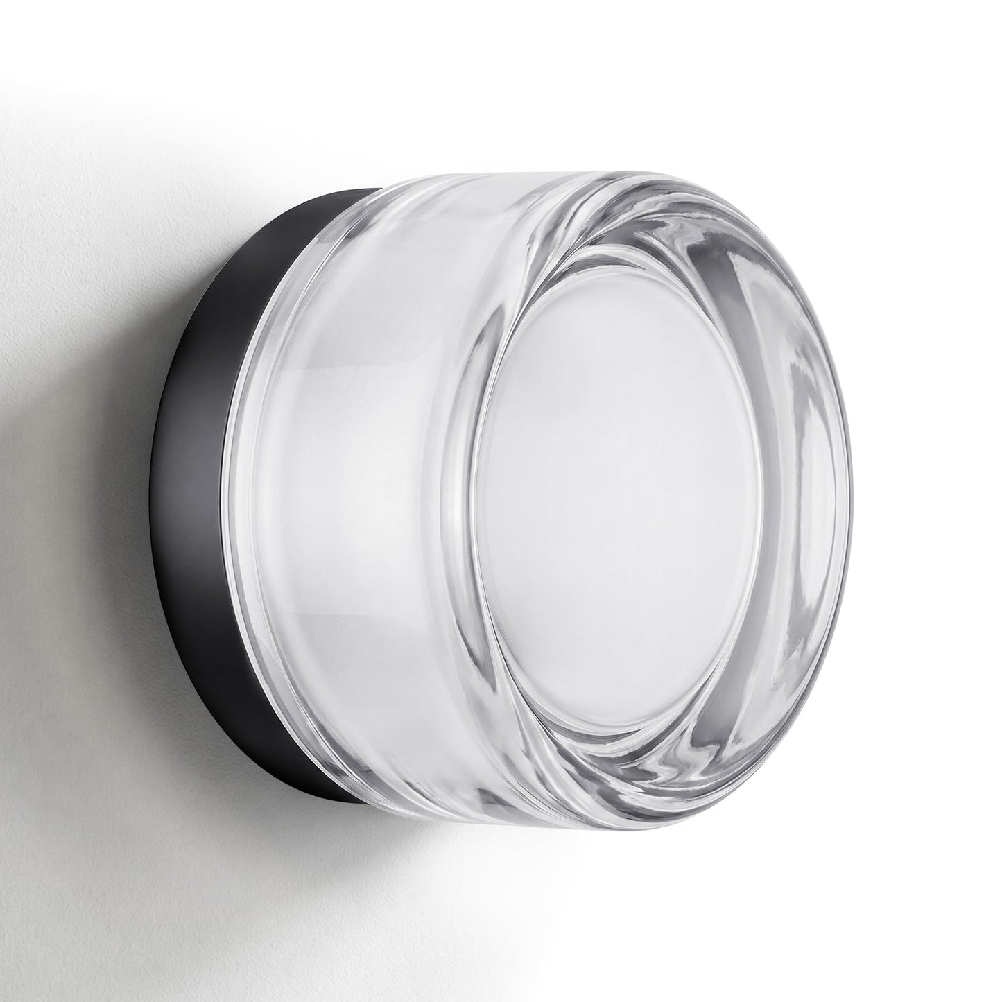 Clear Glass Dimple Wall and Ceiling Light