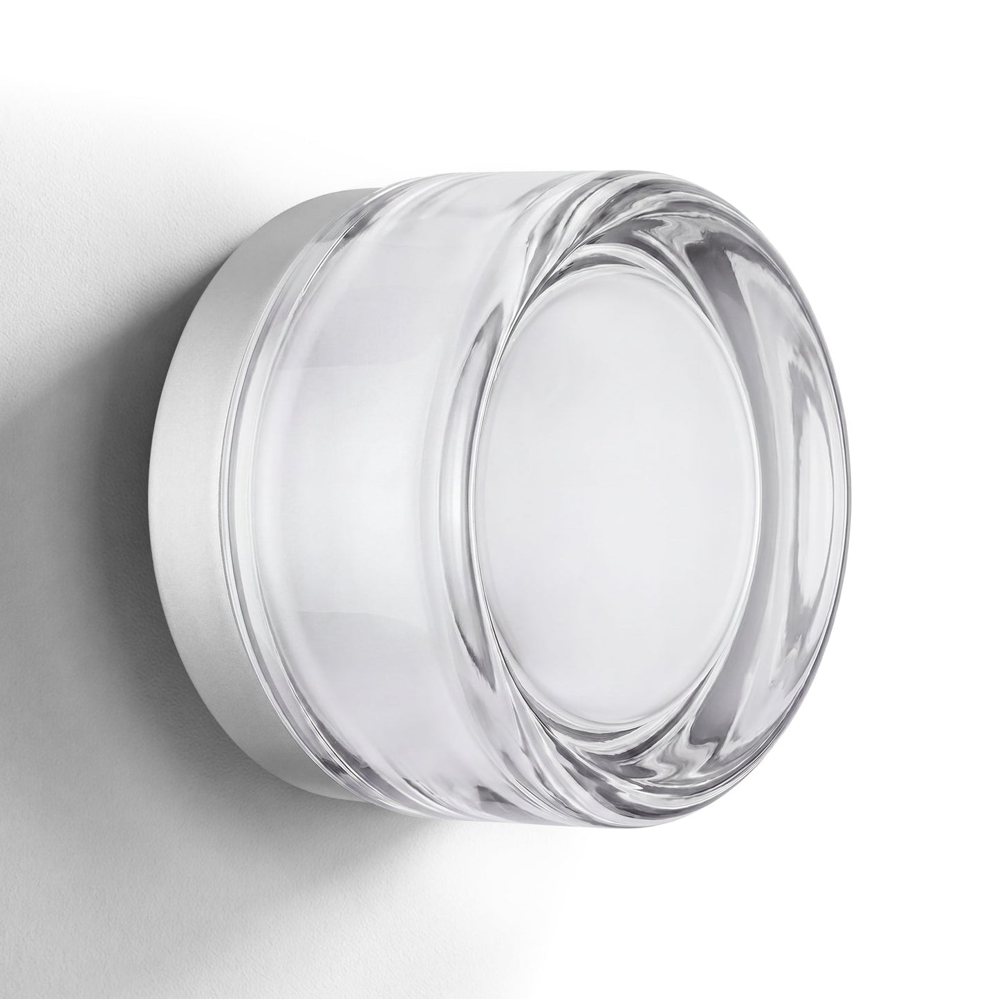 Clear Glass Dimple Wall and Ceiling Light