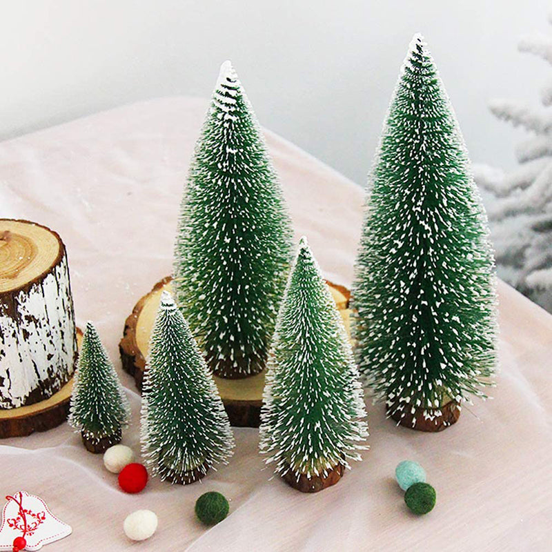 Small Artificial Tabletop Xmas Pine Tree Christmas Decorations-[Modern pendant lighting for bedroom and living space]-Demolights UK