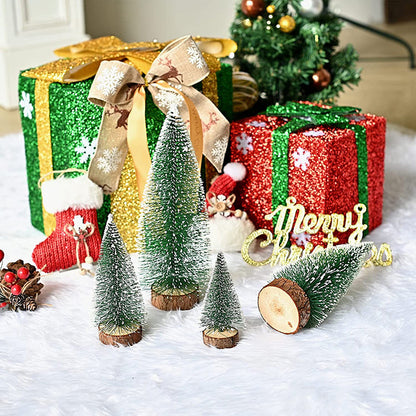 Small Pre-Lit Tabletop Christmas Tree