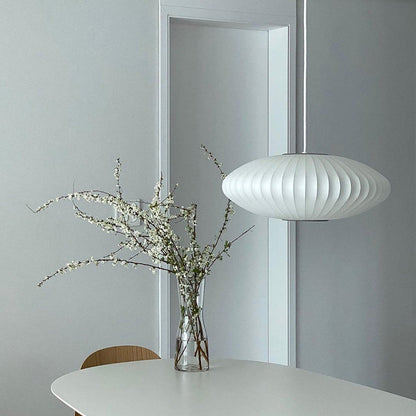 Silk Cocoon Cloud Pendant Light