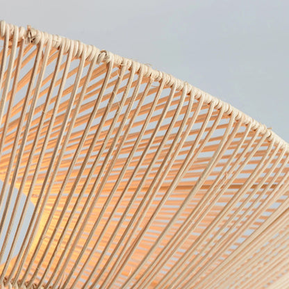 Rattan Vintage Umbrella Pendant