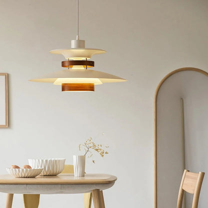 Creative Nordic Chandelier Wood Pendant Light-[Modern pendant lighting for bedroom and living space]-Demolights UK