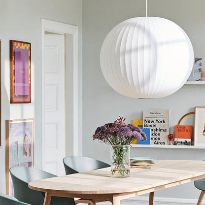Silk Cocoon Cloud Pendant Light