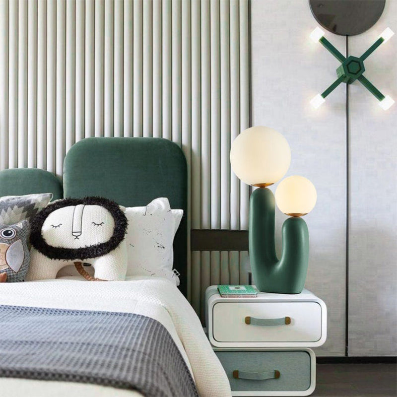 Modern Slim Column Bedside Lamp