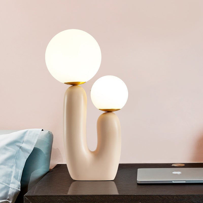 Modern Slim Column Bedside Lamp