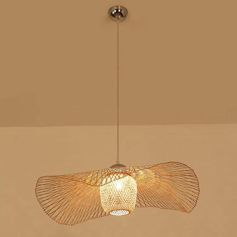 Bamboo Wicker Shade, Pendant or Ceiling