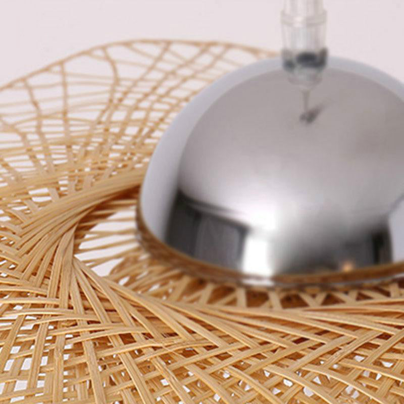 Bamboo Wicker Shade, Pendant or Ceiling
