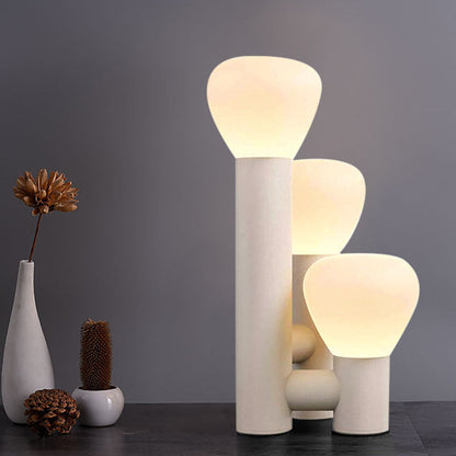Minimalist 3-Light Glass Table Lamp