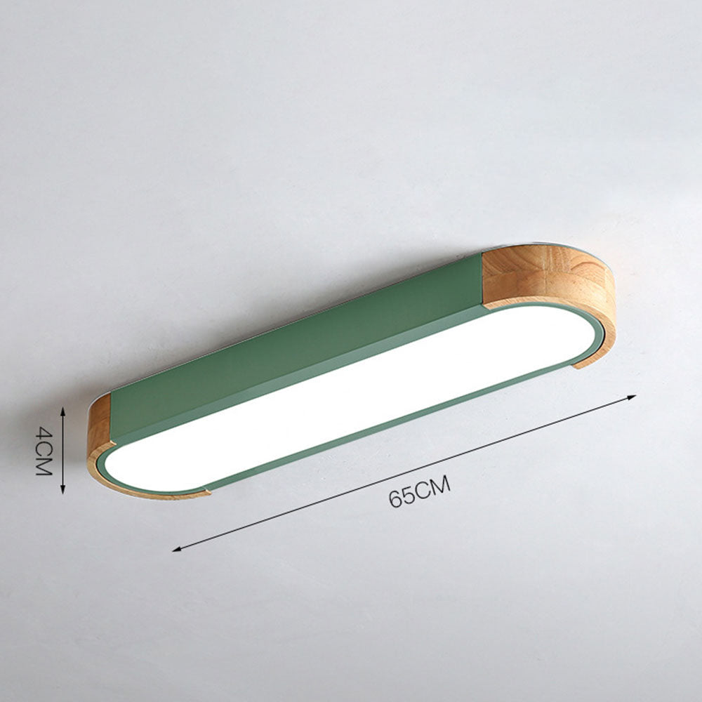 Minimalist Elliptical Geometry Ceiling Lights Fixture