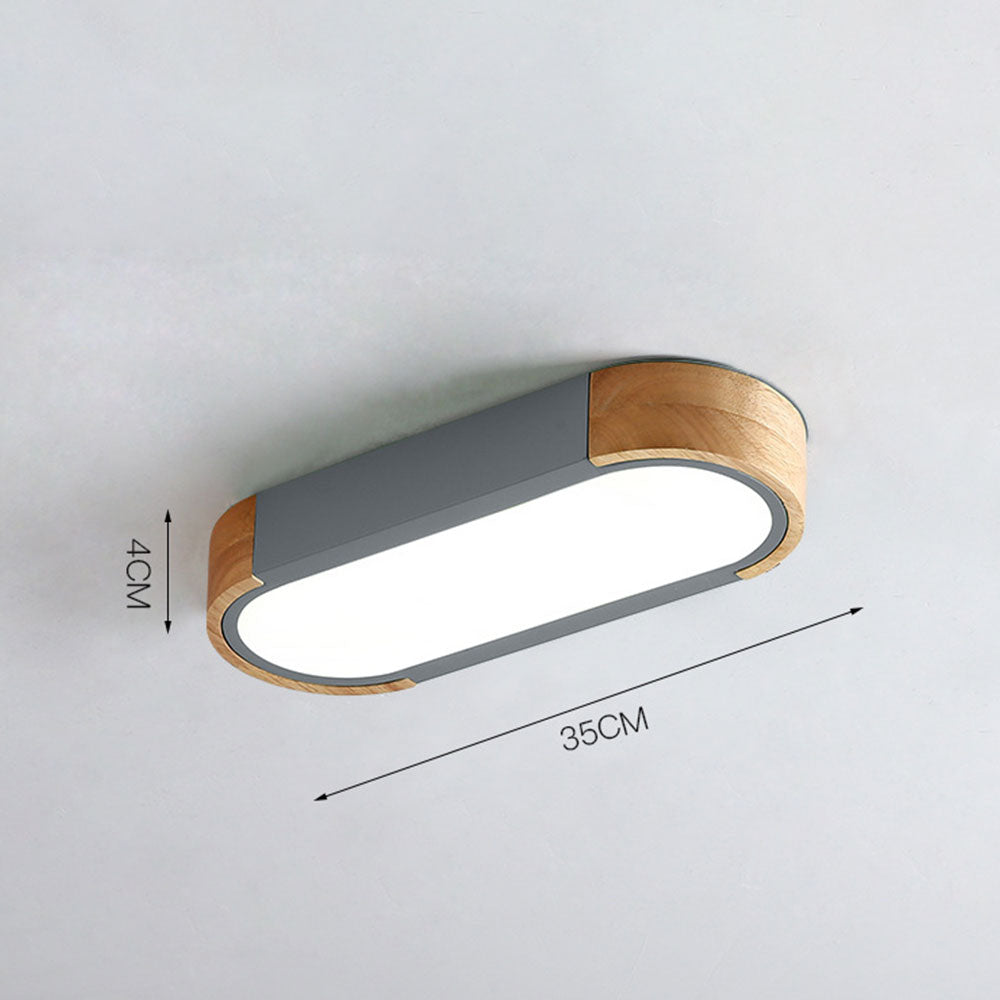 Minimalist Elliptical Geometry Ceiling Lights Fixture