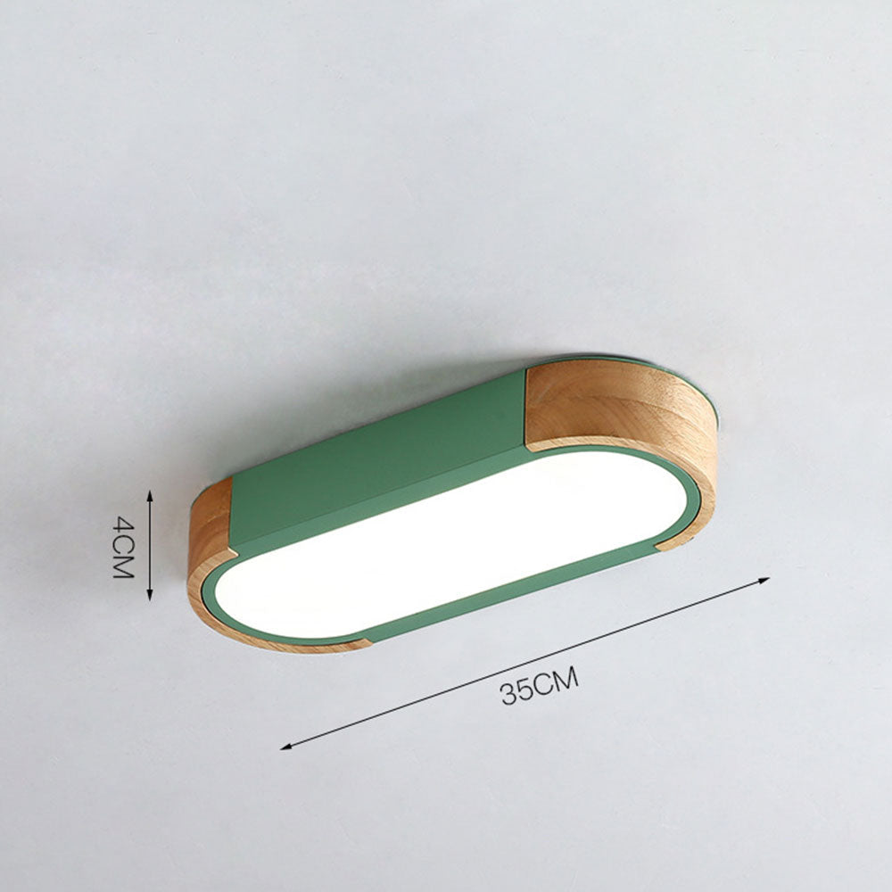 Minimalist Elliptical Geometry Ceiling Lights Fixture