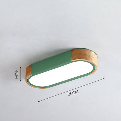 Minimalist Elliptical Geometry Ceiling Lights Fixture