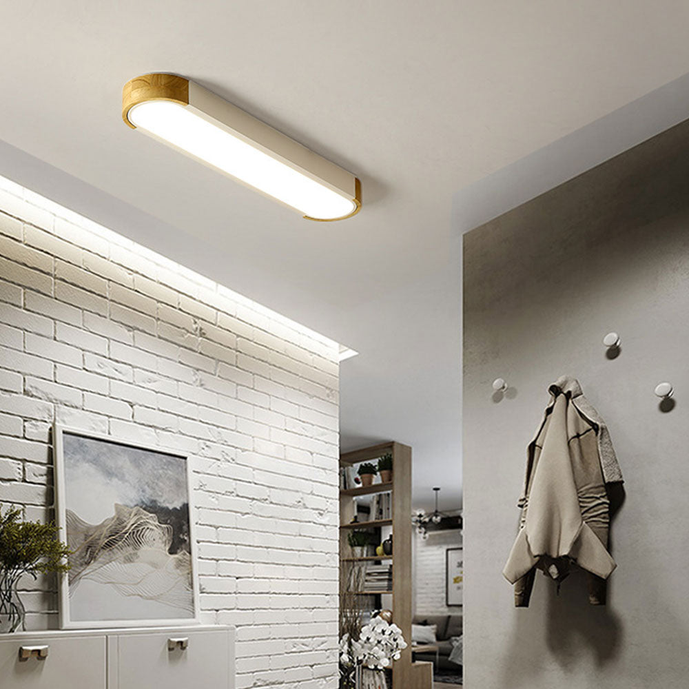 Minimalist Elliptical Geometry Ceiling Lights Fixture