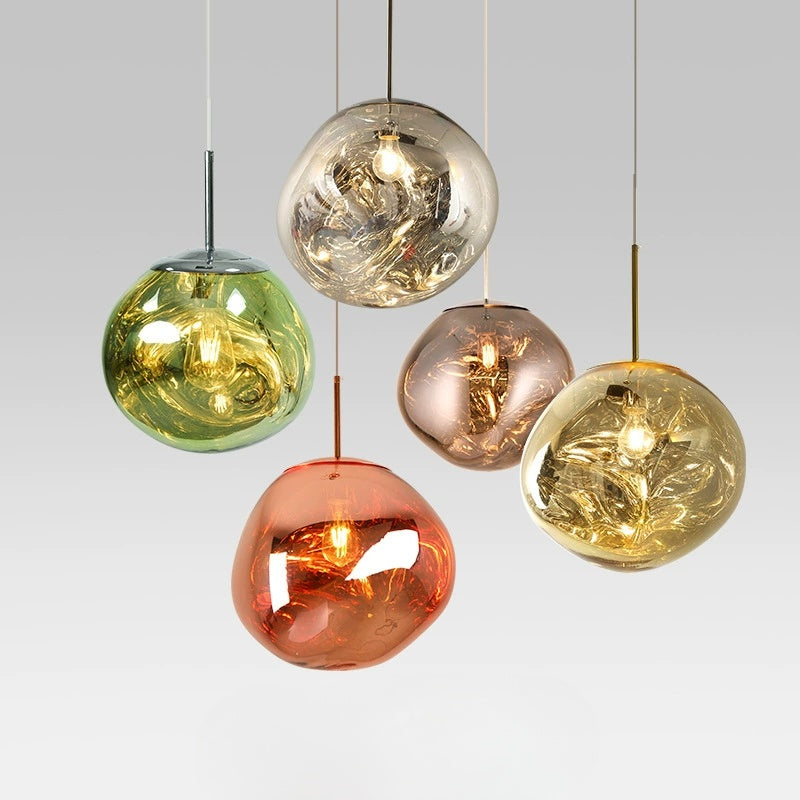 Melt Mirror Glass Pendant Light