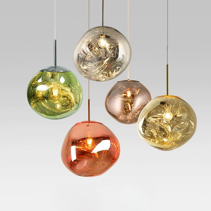 Melt Mirror Glass Pendant Light