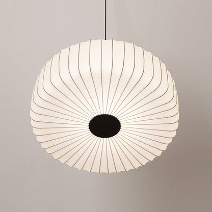 White Membrane Art Deco Pendant Light