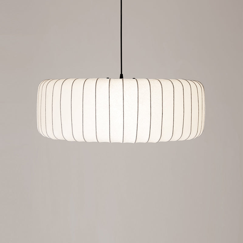 White Membrane Art Deco Pendant Light