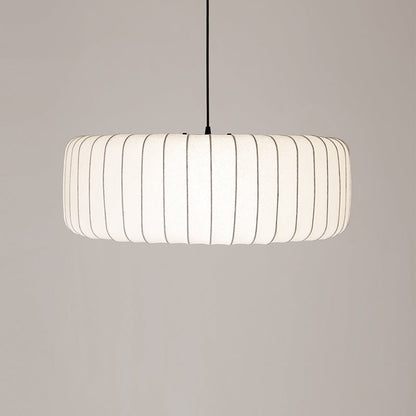 White Membrane Art Deco Pendant Light