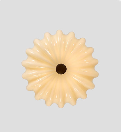 Vintage French Glass Ceiling Light