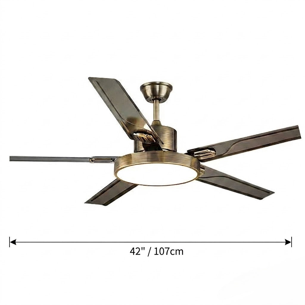 White or Bronze DC Motor Ceiling Fan