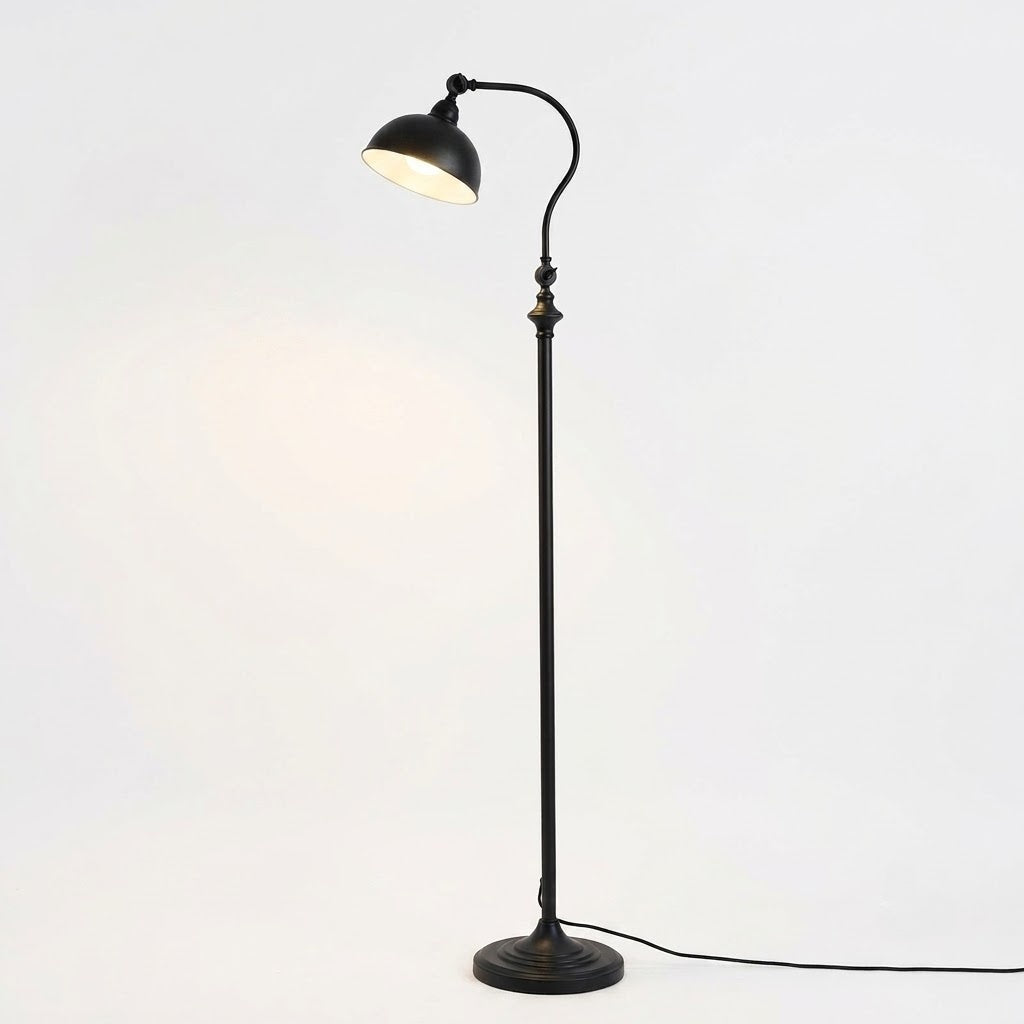 Adjustable Metal Reading Floor Lamp
