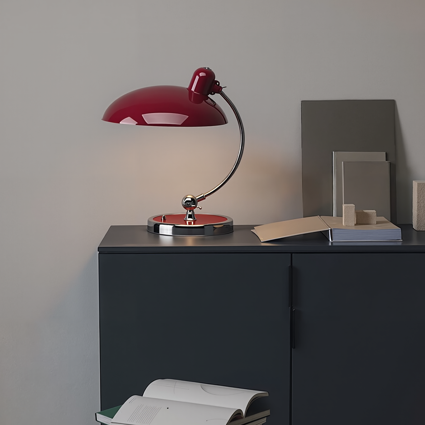 Bauhaus Gooseneck Banker's Desk Lamp