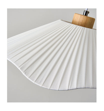 White Fabric Minimalist Pendant Light